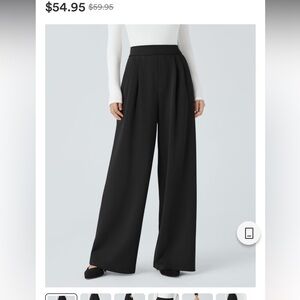 Halara Flex™ High Waisted Pocket Wide Leg Work Pants